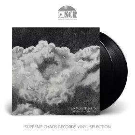 40 WATT SUN · Wider Than The Sky | BLACK 2LP (Doom Metal Vinyl)