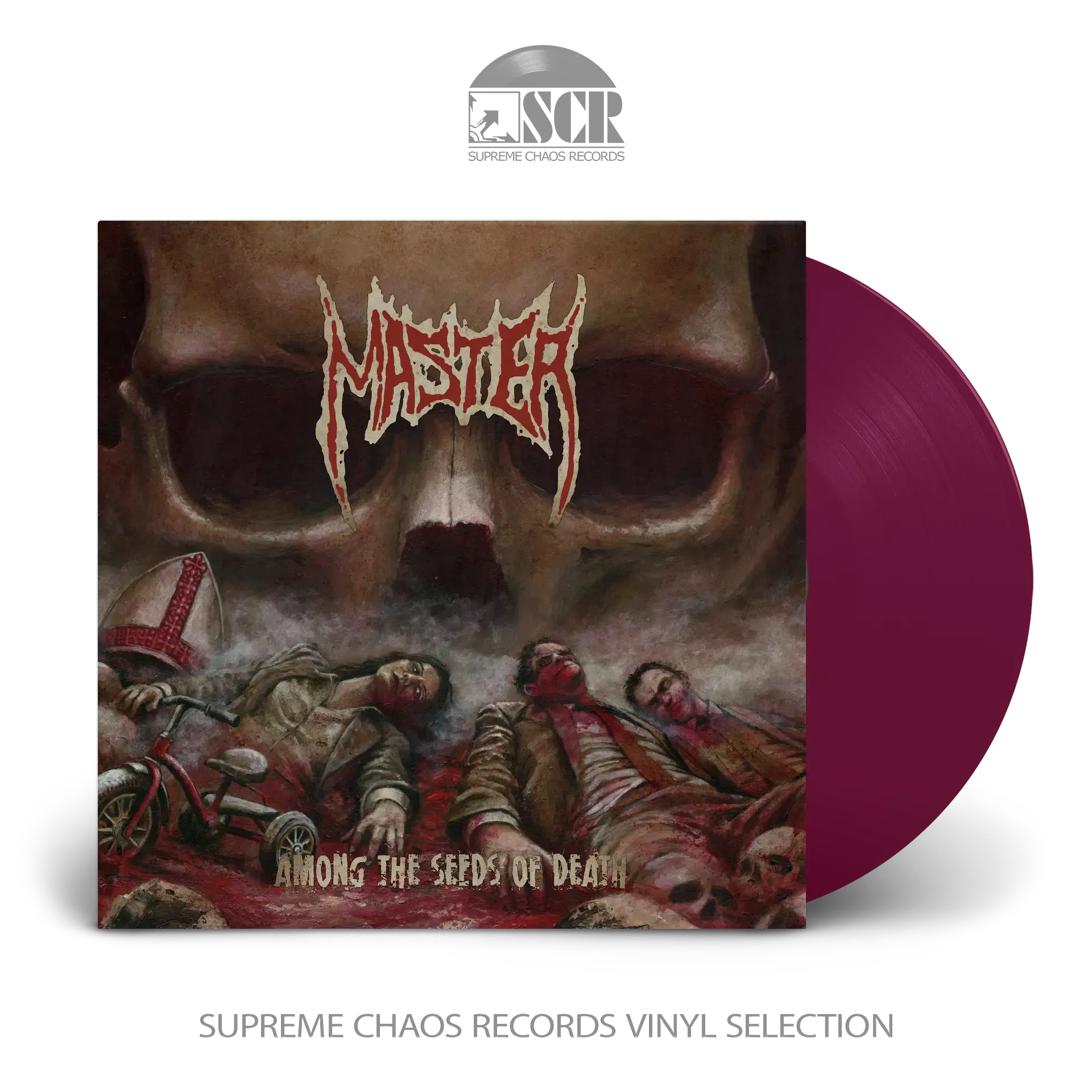MASTER · Among The Seeds Of Death | VIOLA LP (Death Metal Vinyl)
