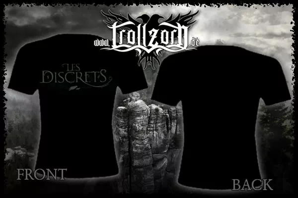 LES DISCRETS · Logo | GIRLIE T-SHIRT - S (Blackgaze Clothes)