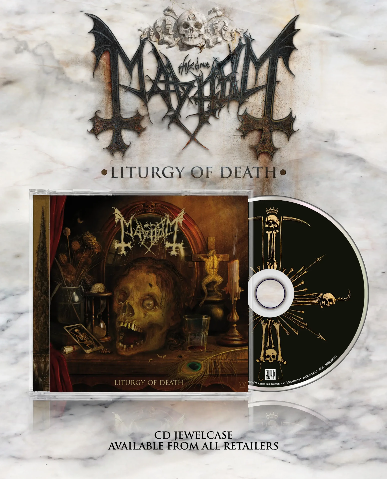 MAYHEM · Liturgy Of Death | CD (Black Metal CDs)