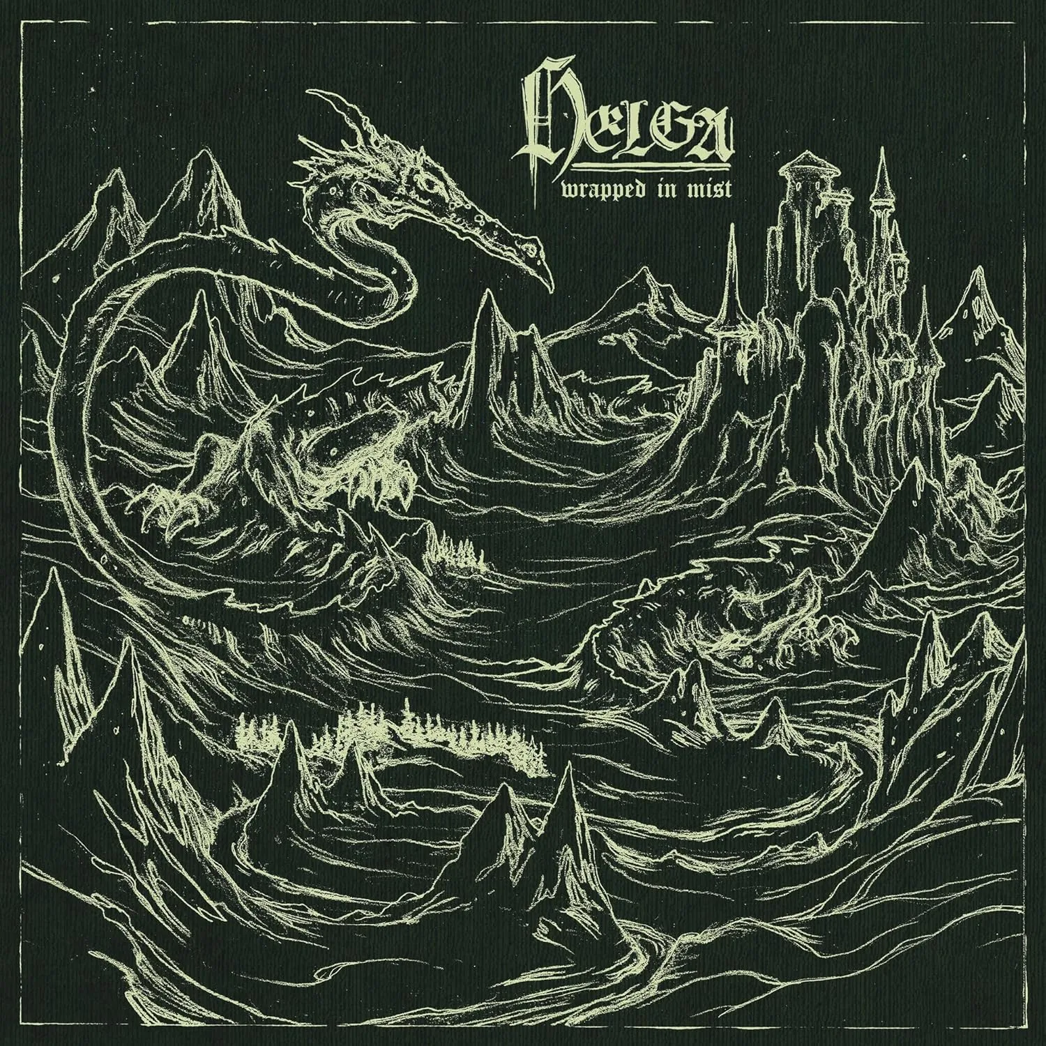 HELGA · Wrapped in Mist | DIGIBOOK CD (Haunted Ethereal Progressive Metal CDs)