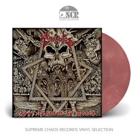THANATOS · Four Decades Of Death | CLEAR/RED SMOKE LP (Death Metal Vinyl)