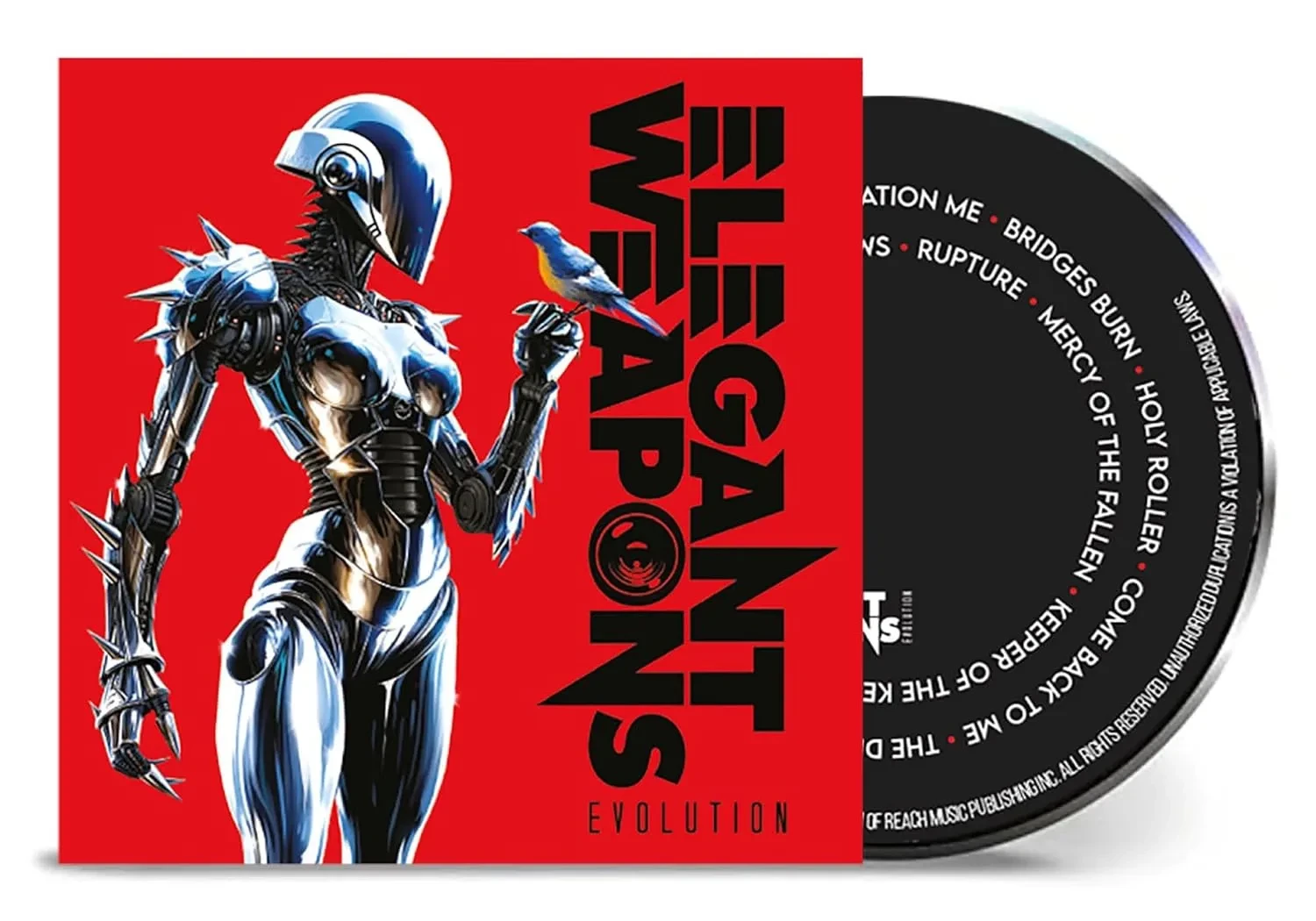 ELEGANT WEAPONS · Evolution | DIGIPAK CD (Heavy Metal CDs) · Picture 2
