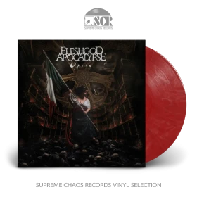 FLESHGOD APOCALYPSE · Opera | RED MARBLED LP (Technical Death Metal Vinyl)