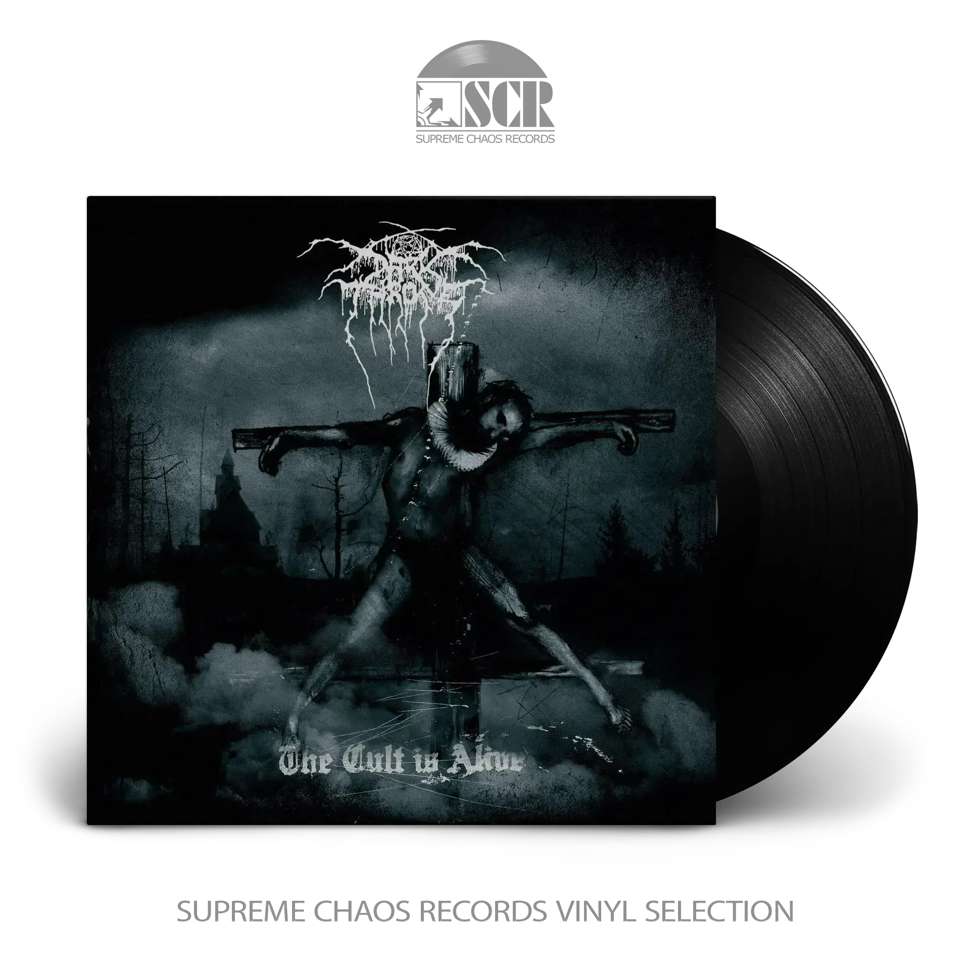 DARKTHRONE - The Cult Is Alive · BLACK LP (Black Metal Vinyl)