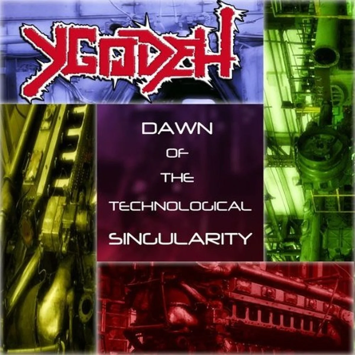 YGODEH · Dawn Of The Technological Singularity | CD (Death Metal CDs)