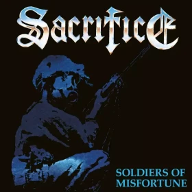 SACRIFICE · Soldiers Of Misfortune | BLACK LP (Heavy Metal Vinyl) · Picture 1