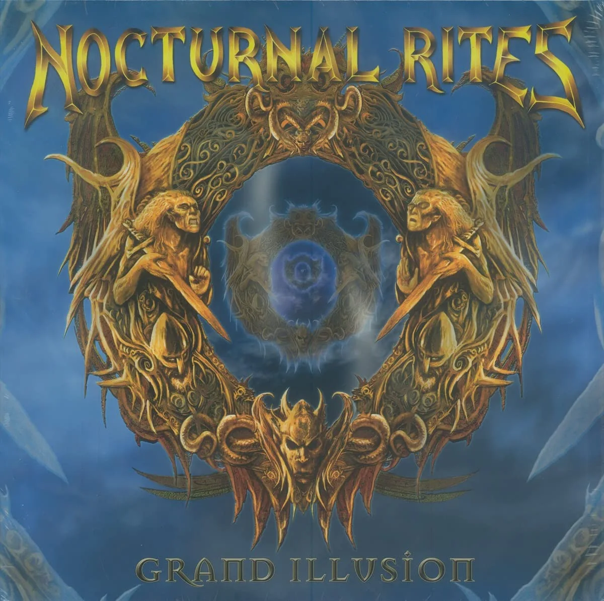NOCTURNAL RITES - Grand Illusion (Re-Release) [BLUE LP] (Heavy Metal Vinyl) · Picture 1