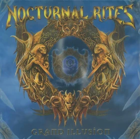 NOCTURNAL RITES - Grand Illusion (Re-Release) [BLUE LP] (Heavy Metal Vinyl) · Picture 1
