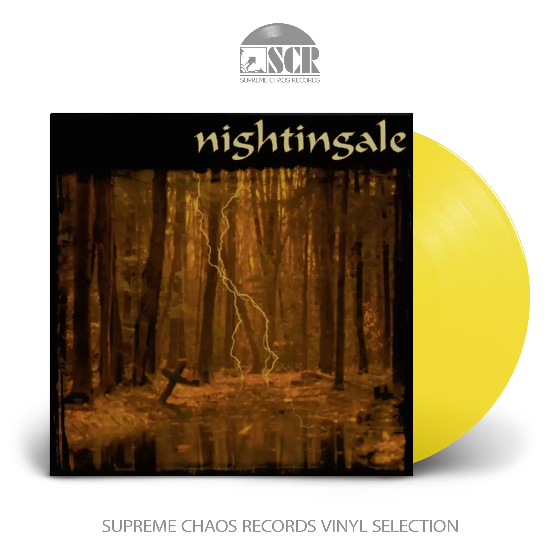 NIGHTINGALE · I (Re-Issue 2024) | TRANSPARENT SUN YELLOW LP (Progressive Metal Vinyl)