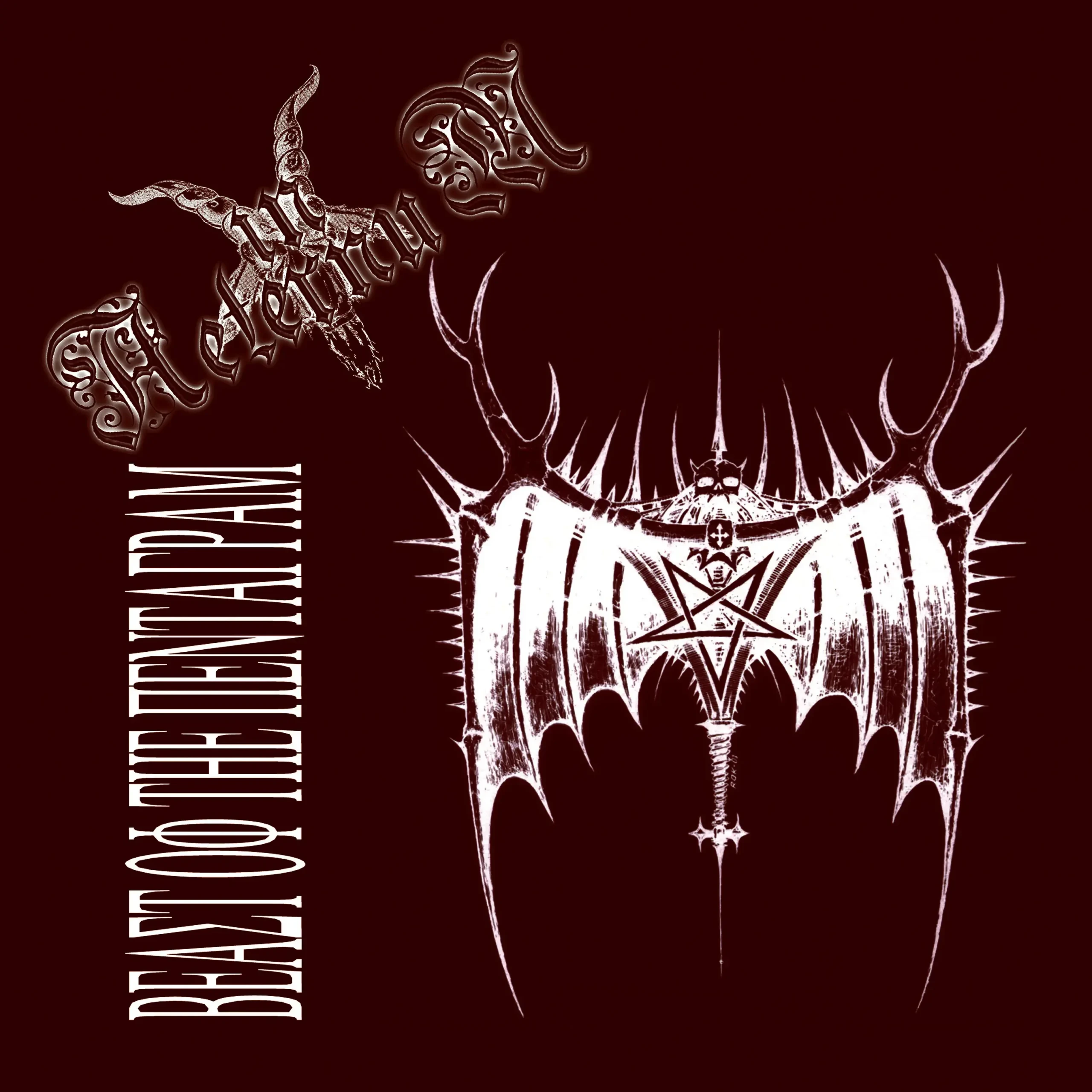 IN AETERNUM - Beast of the Pentagram · BLACK 10" MLP (Black Metal Vinyl) · Picture 1
