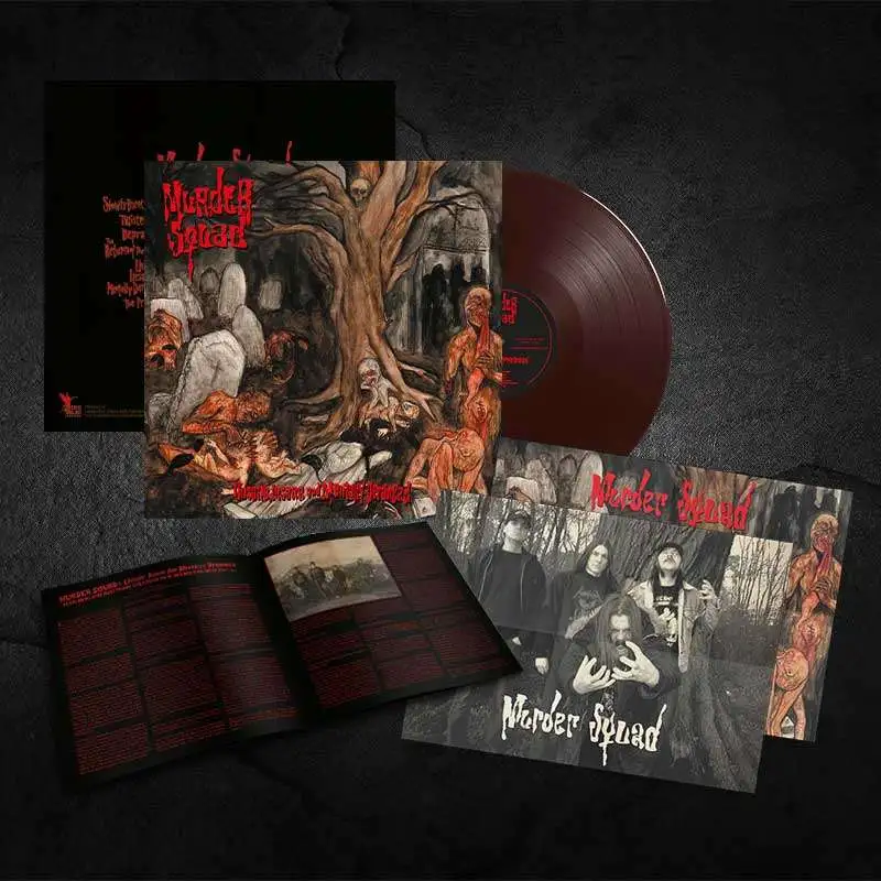 MURDER SQUAD · Unsane, Insane and Mentally Deranged | BROWN LP (Death Metal Vinyl) · Picture 2
