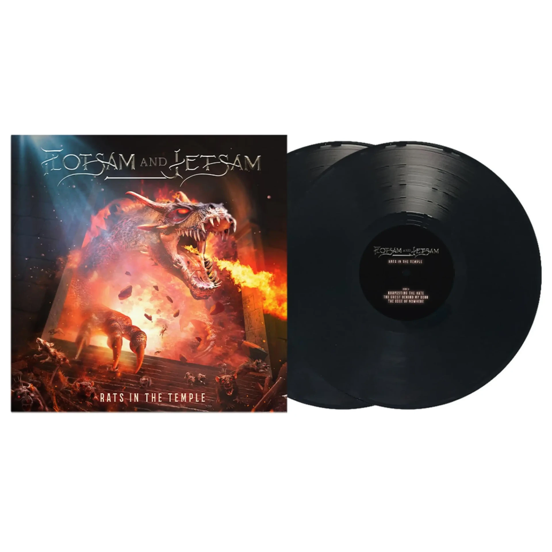 FLOTSAM AND JETSAM · Rats in the Temple | BLACK 2LP (Thrash Metal Vinyl) · Picture 2