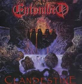 ENTOMBED · Clandestine (FDR) | BLACK LP (Death Metal Vinyl) · Picture 1