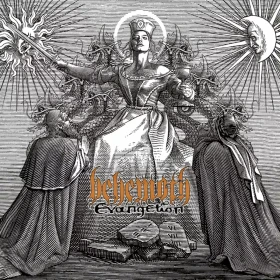 BEHEMOTH · Evangelion | TRANSPARENT RED LP (Blackened Death Metal Vinyl) · Picture 1