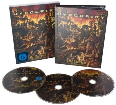 HYPOCRISY - Hell Over Sofia - 20 Years In Chaos [2-CD+DVD BOXDVD]