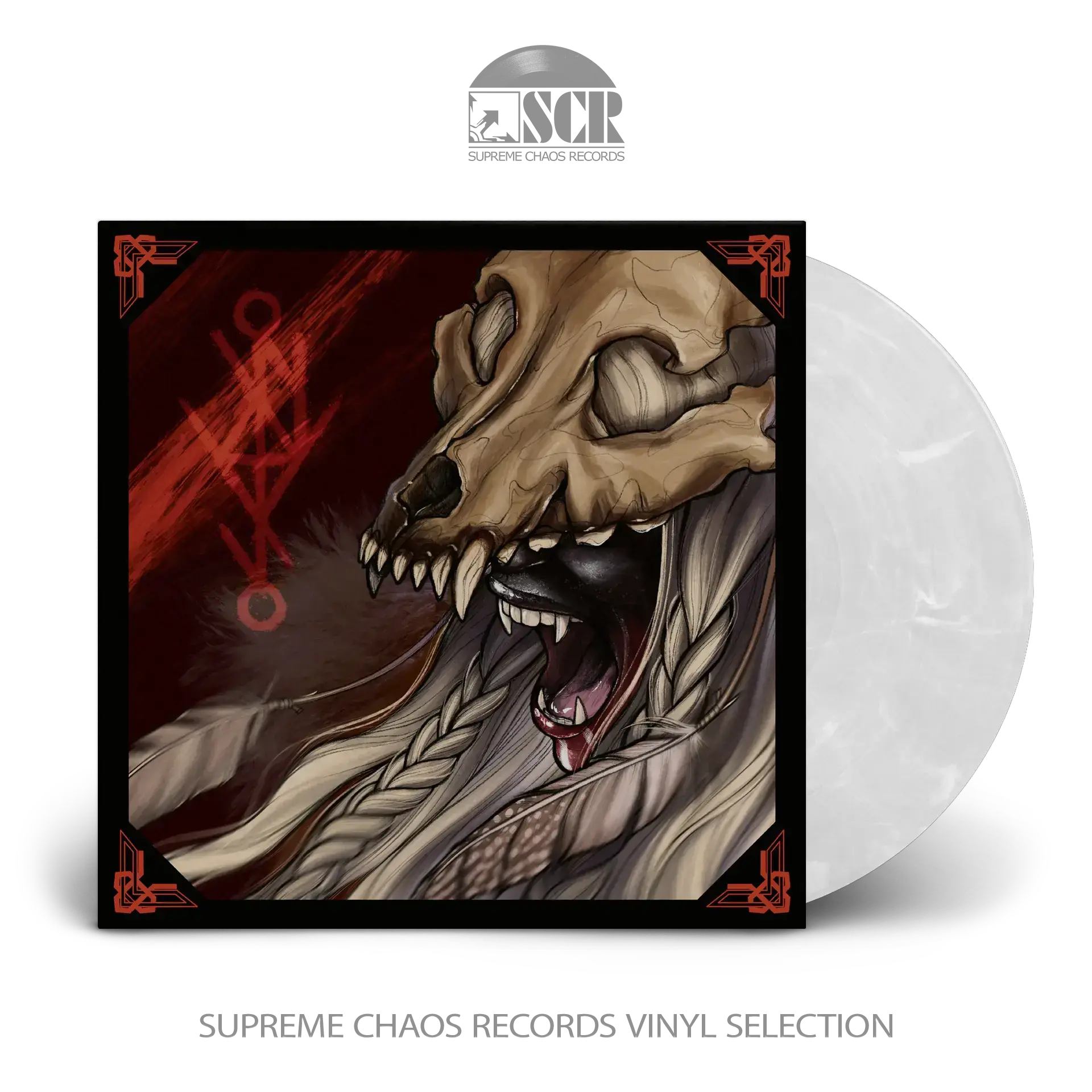 EIHWAR - Viking War Trance · CLEAR/WHITE LP (Electronic/Rock/Folk Vinyl)