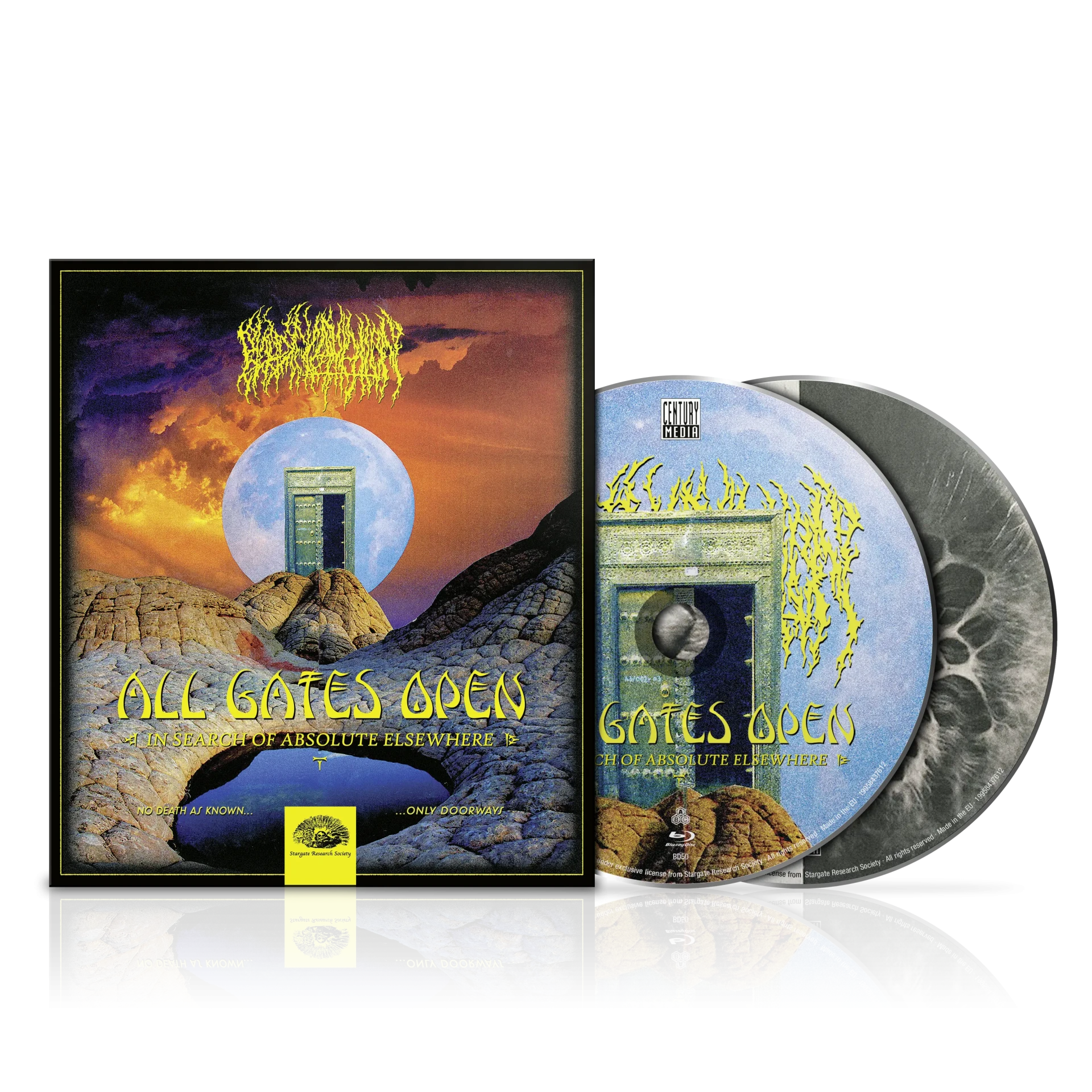 BLOOD INCANTATION · All Gates Open (Original Motion Picture Soundtrack) | CD+BLURAY (Progressive Metal/Death Metal DVDBluRay)