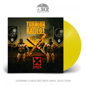 TURMION KÄTILÖT · Omen X | YELLOW VINYL LP (Industrial Vinyl)