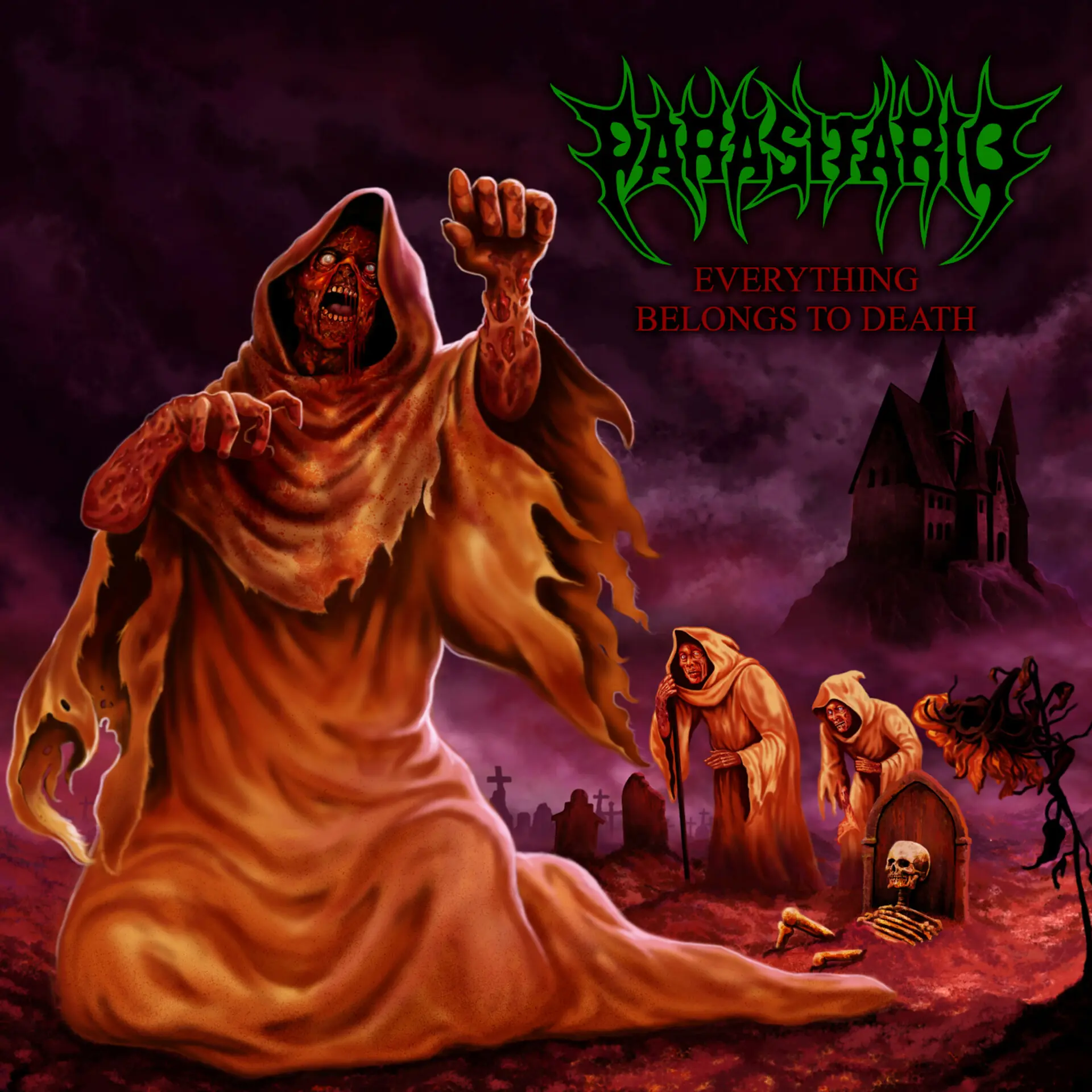 PARASITARIO - Everything Belongs To Death · CD