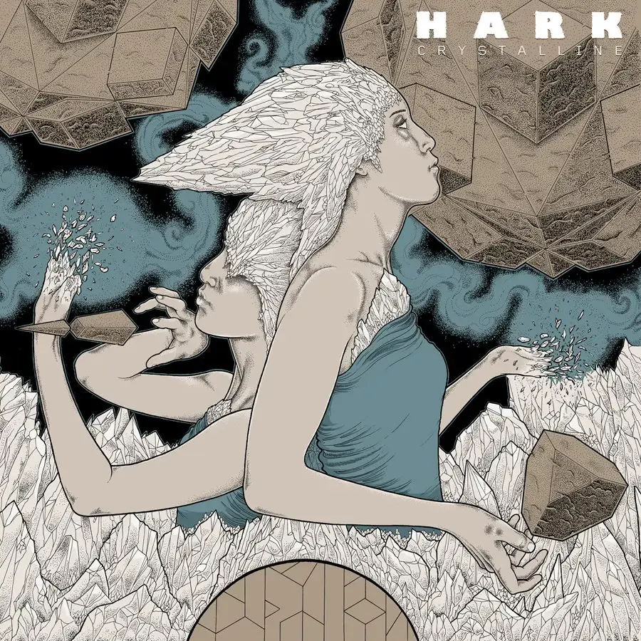 HARK · Crystalline | DIGIPAK CD (Stoner Rock CDs)