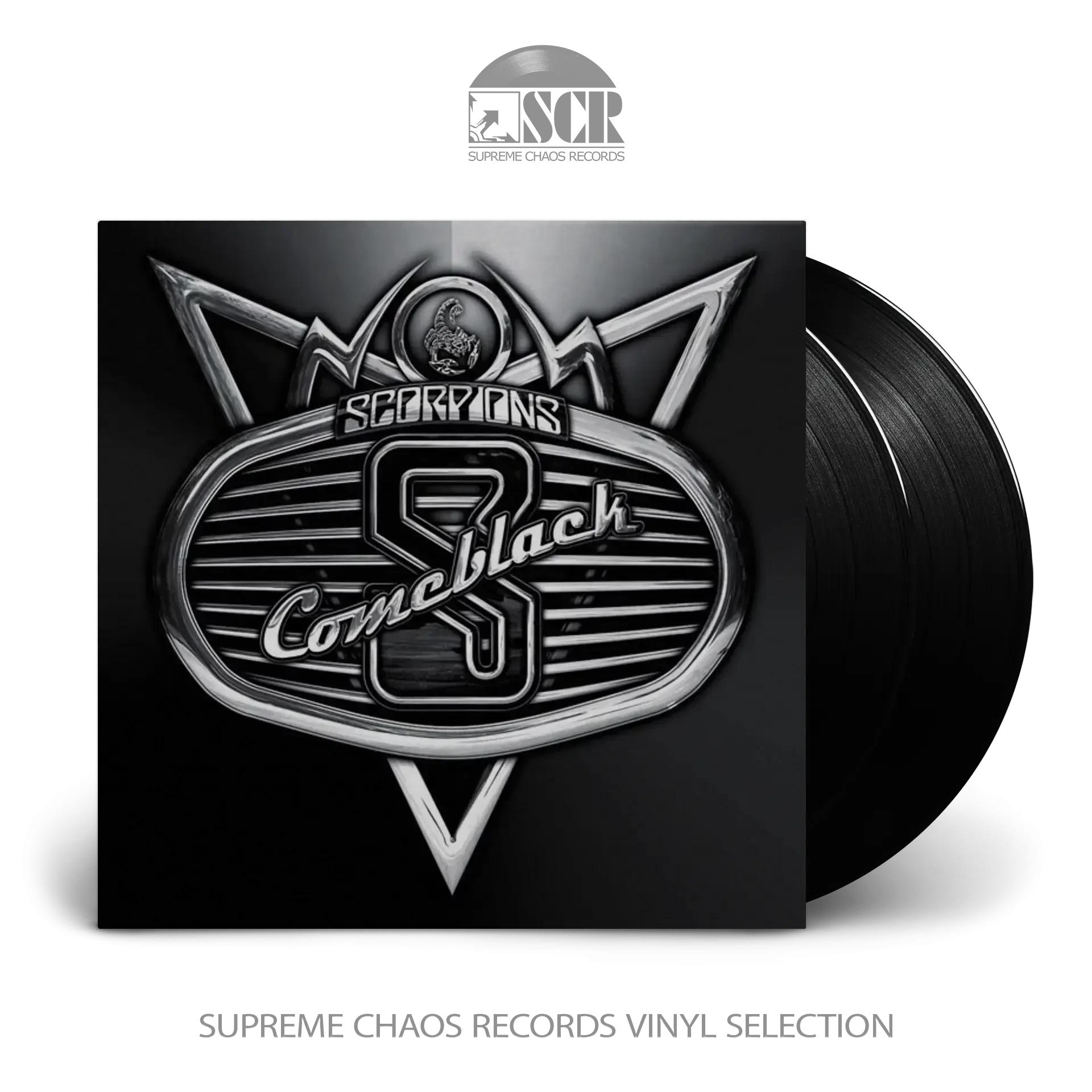 SCORPIONS · Comeblack | BLACK 2LP (Hard Rock Vinyl)