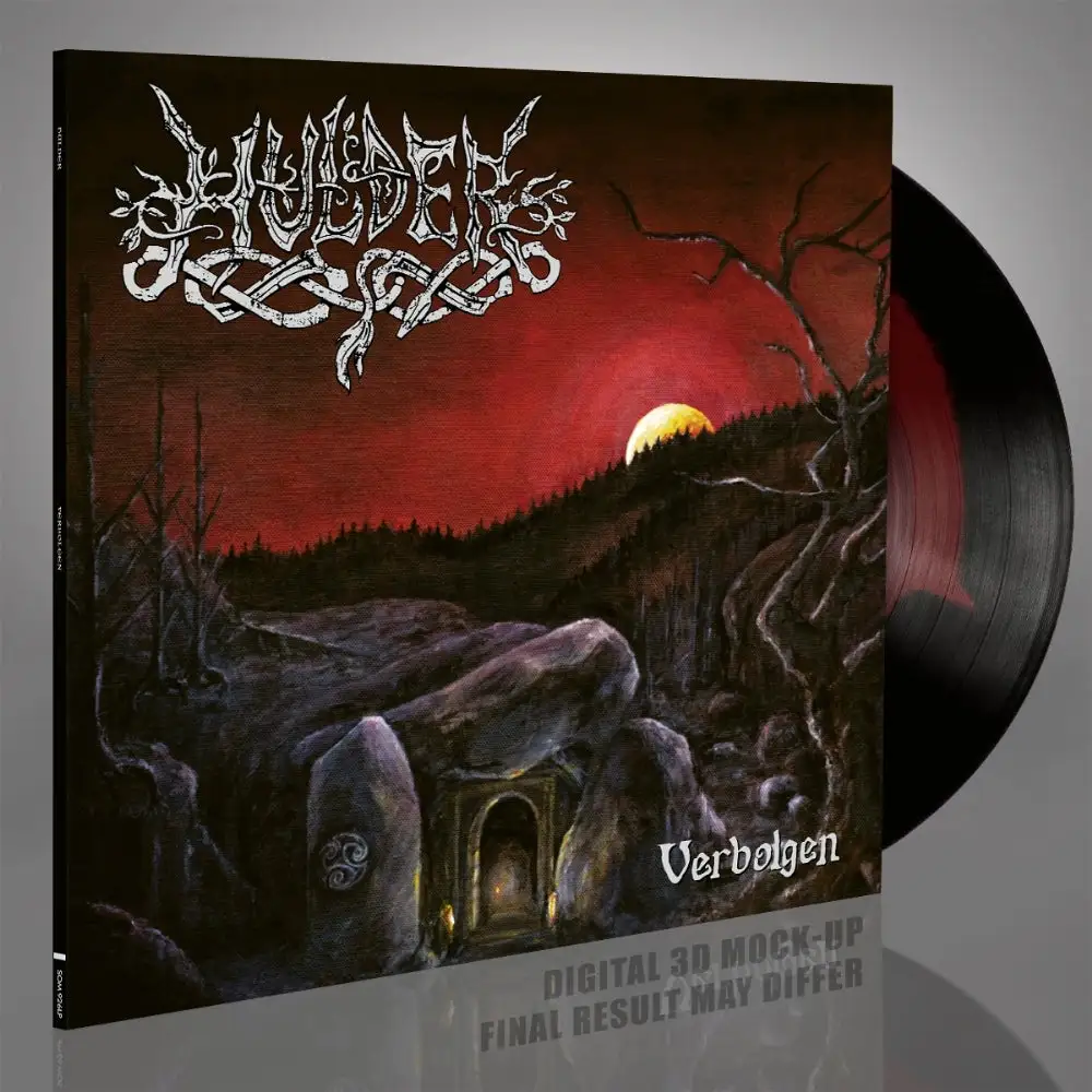HULDER · Verbolgen | BLACK RED LP (Black Metal Vinyl) · Picture 2