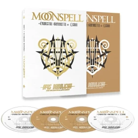 MOONSPELL · Opus Diabolicum - The Orchestral Live Show | 2CD+DVD+BLURAY A5 DIGIPAK (Metal/Gothic Metal CDs)