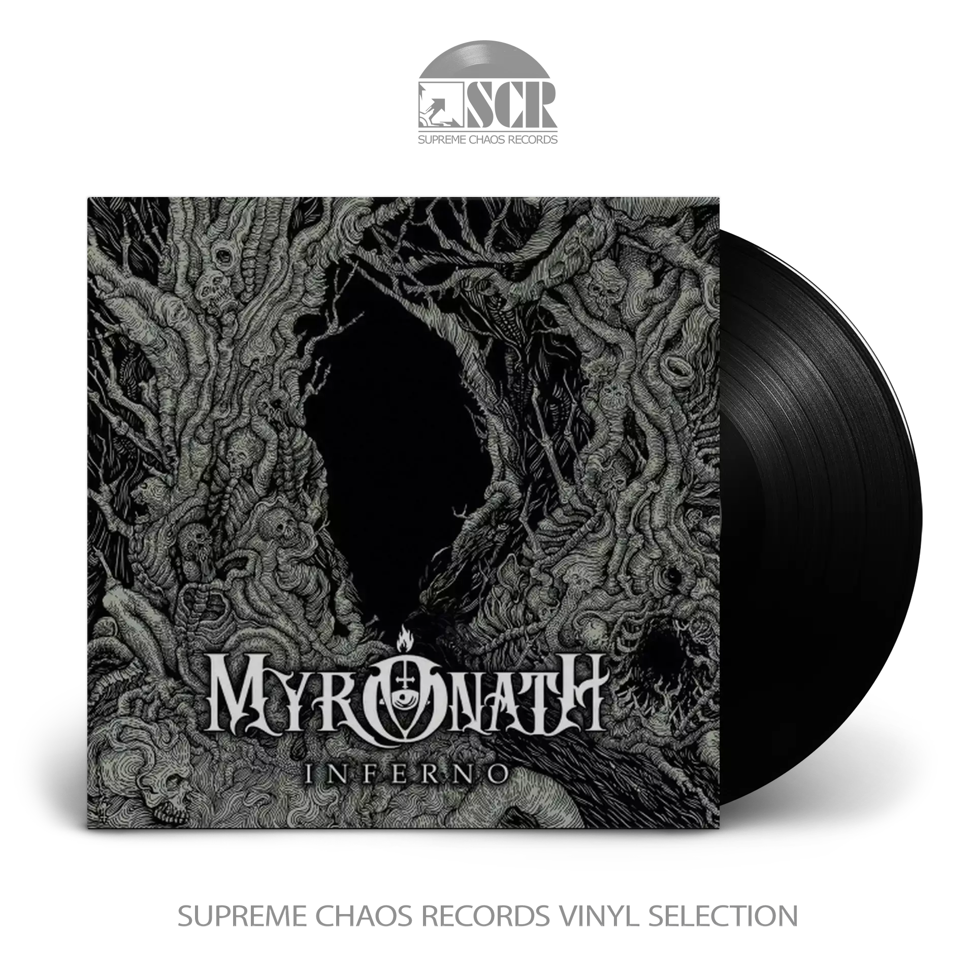 MYRONATH · Inferno | BLACK LP (Black Metal Vinyl)