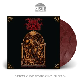IMPENDING DOOM · Messias Abaddon / Pagan Fires | RED BLACK OLD PURPLE 2LP (Death Metal/Heavy Metal/Doom Metal Vinyl)