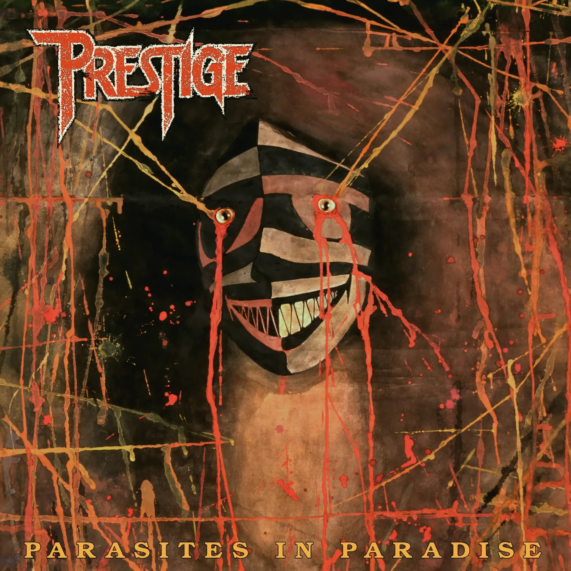 PRESTIGE - Parasites In Paradise (Remastered Re-Issue) · BLACK LP (Thrash Metal Vinyl) · Picture 1