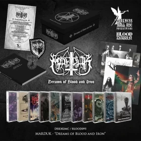 MARDUK · Dreams Of Blood And Iron | DELUXE 11 TAPE BOXSET (Black Metal Tapes)