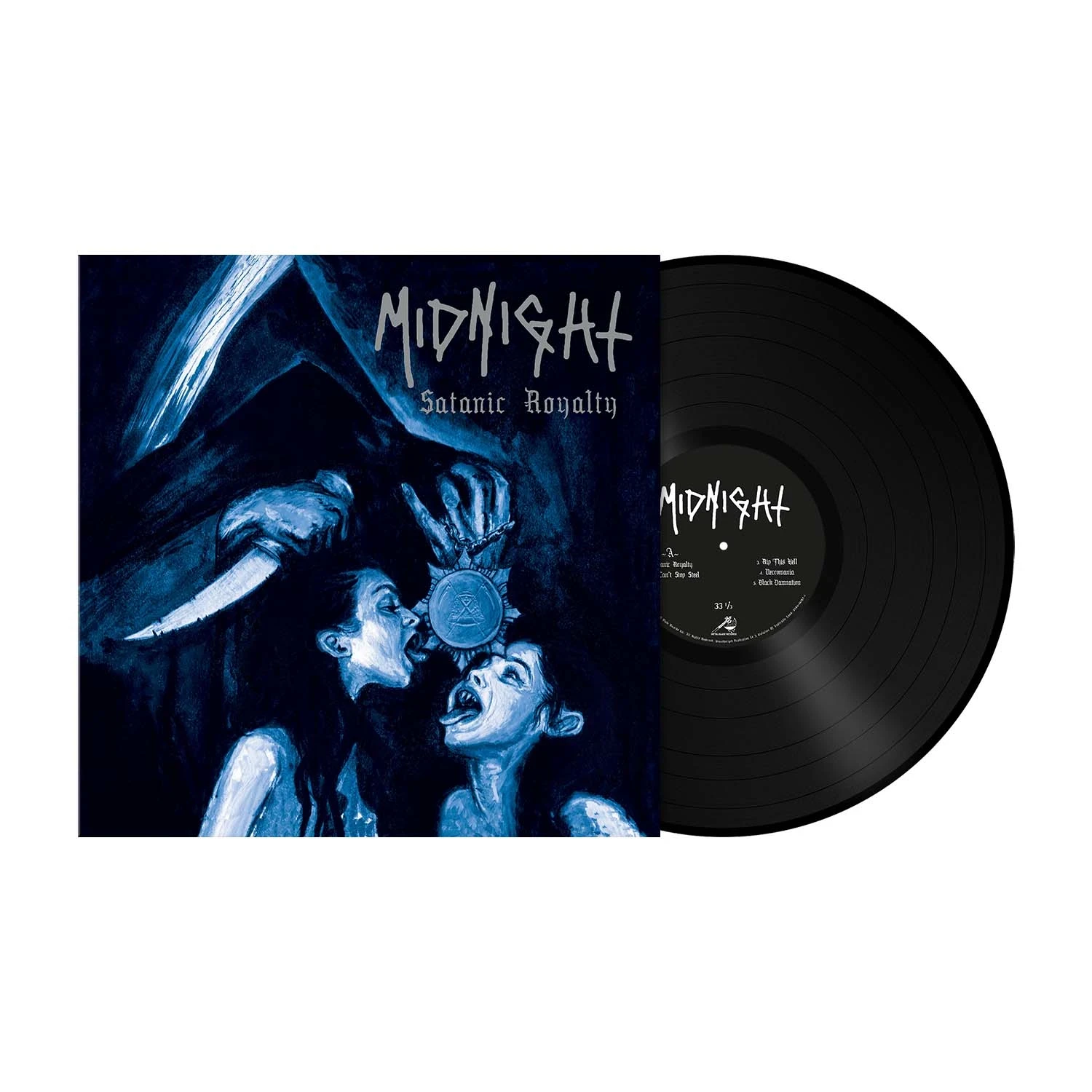 MIDNIGHT · Satanic Royalty | BLACK LP (Black Metal Vinyl) · Picture 2