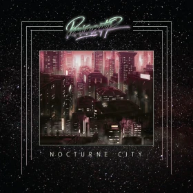 PERTURBATOR · Nocturne City | BLACK LP (Darkwave Vinyl) · Picture 1
