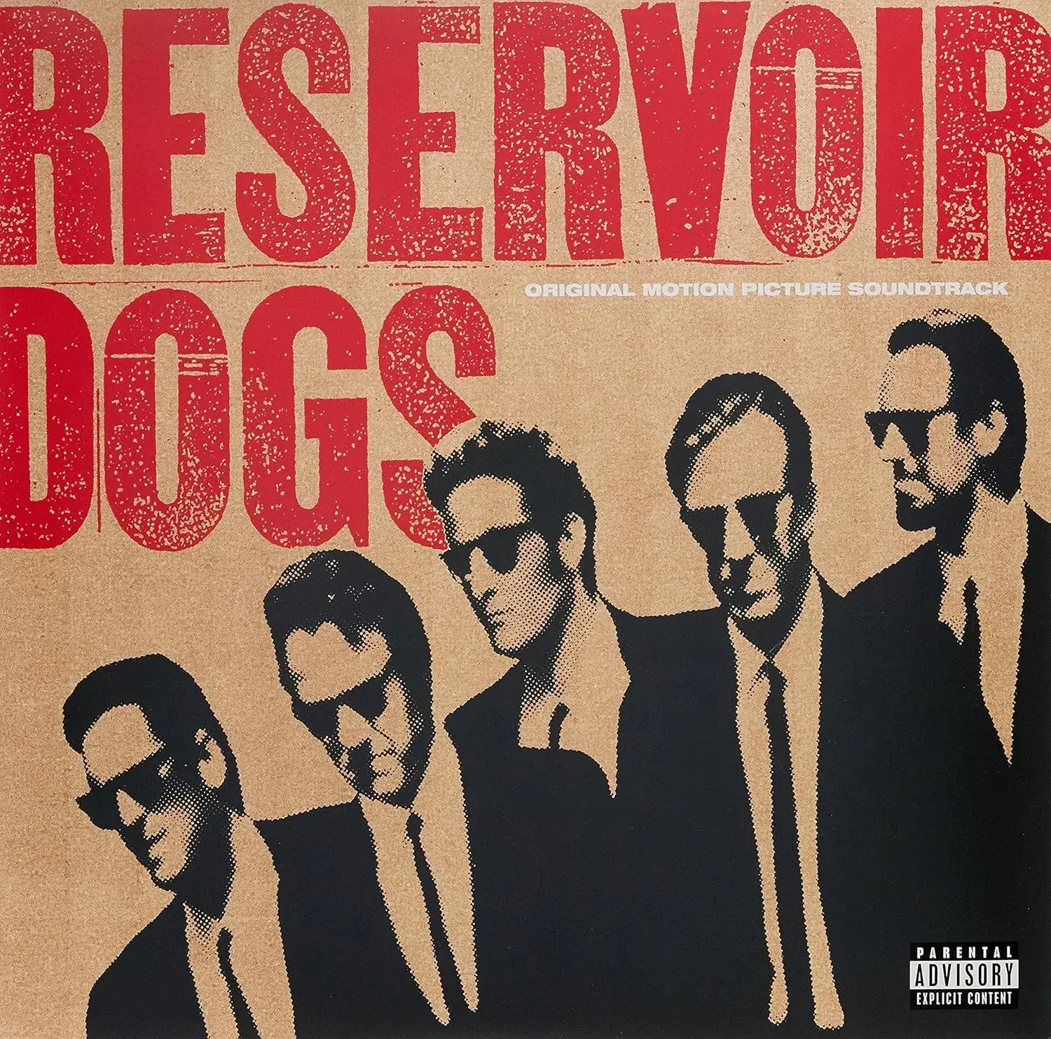 VARIOUS · Reservoir Dogs (Original Motion Picture Soundtrack) | ULTRA RARE YELLOW WHITE BROWN LP (Soundtrack Vinyl) · Picture 1