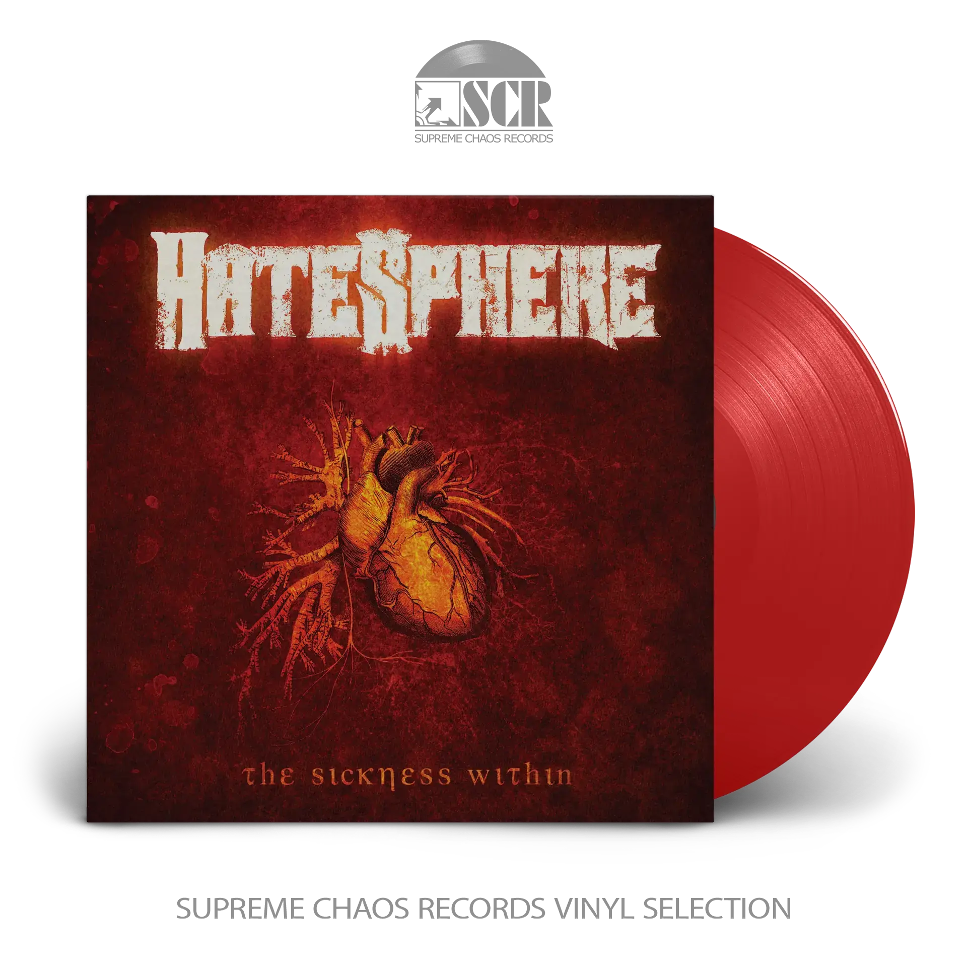 HATESPHERE · The Sickness Within (Remaster 2026) | TRANSPARENT RED LP (Thrash Metal Vinyl)