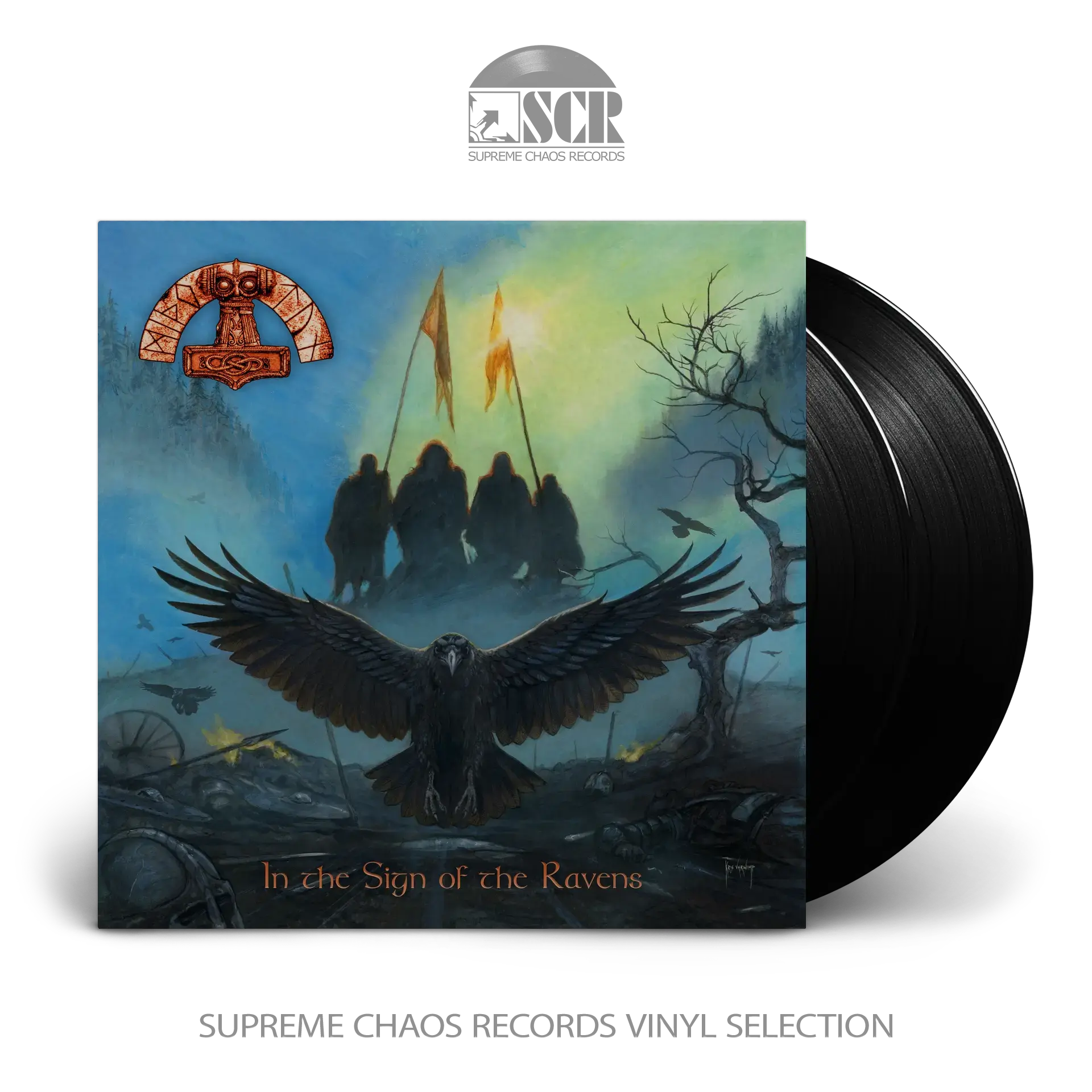 MITHOTYN · In the Sign of the Ravens | BLACK 2LP (Black Metal/Viking Metal Vinyl)