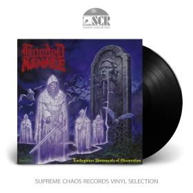 HOODED MENACE · Lachrymose Monuments Of Obscuration | BLACK LP (Doom Metal/Death Metal Vinyl)