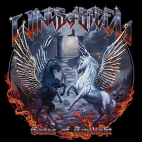 WINGS OF STEEL · Gates Of Twilight | BLACK LP (Heavy Metal Vinyl) · Picture 1