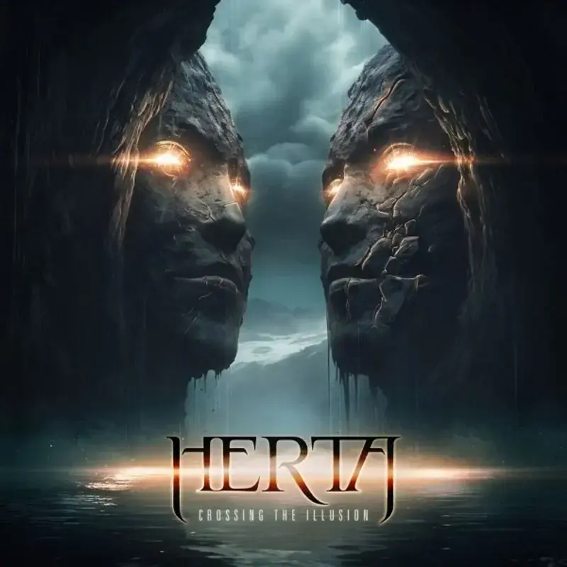 HERTA · Crossing The Illusion | BLACK LP (Progressive Metal Vinyl) · Picture 1