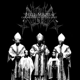 HELL MILITIA · Canonisation Of The Foul Spirit | BLACK LP (Black Metal Vinyl) · Picture 1