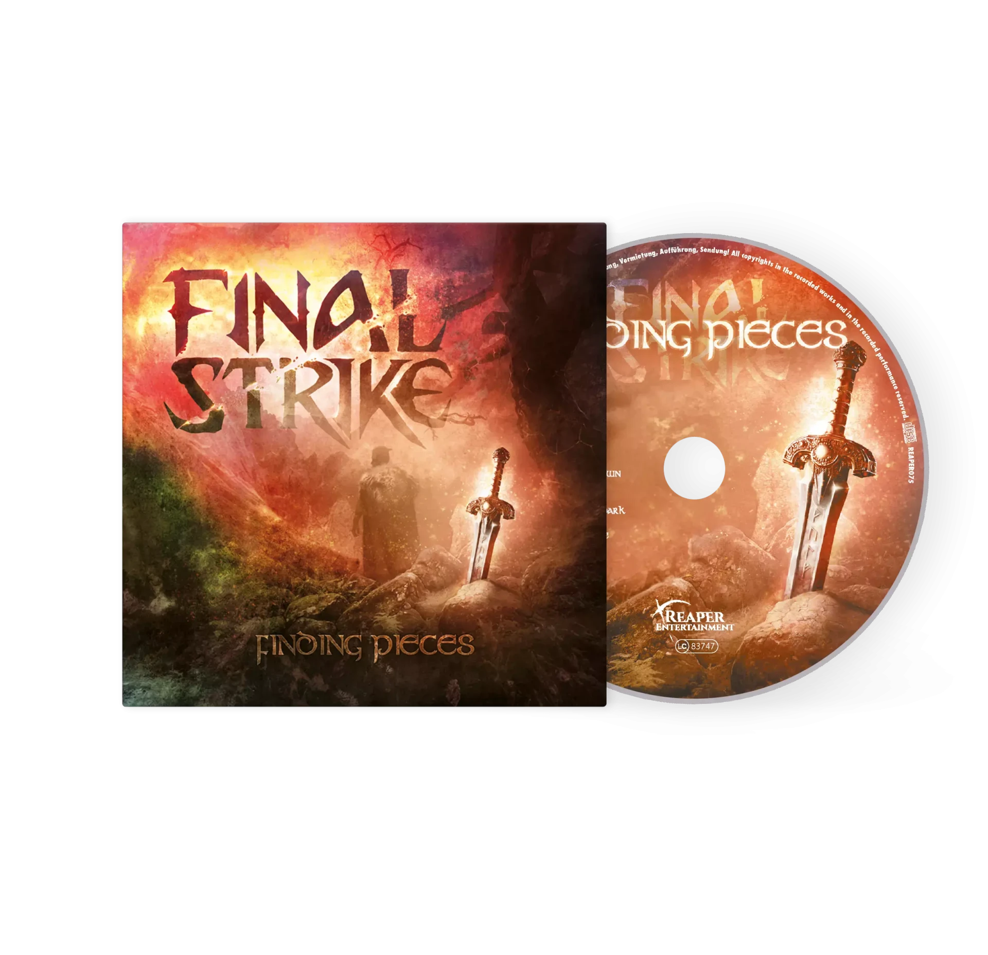 FINAL STRIKE · Finding Pieces | DIGIPAK CD (Power Metal CDs)
