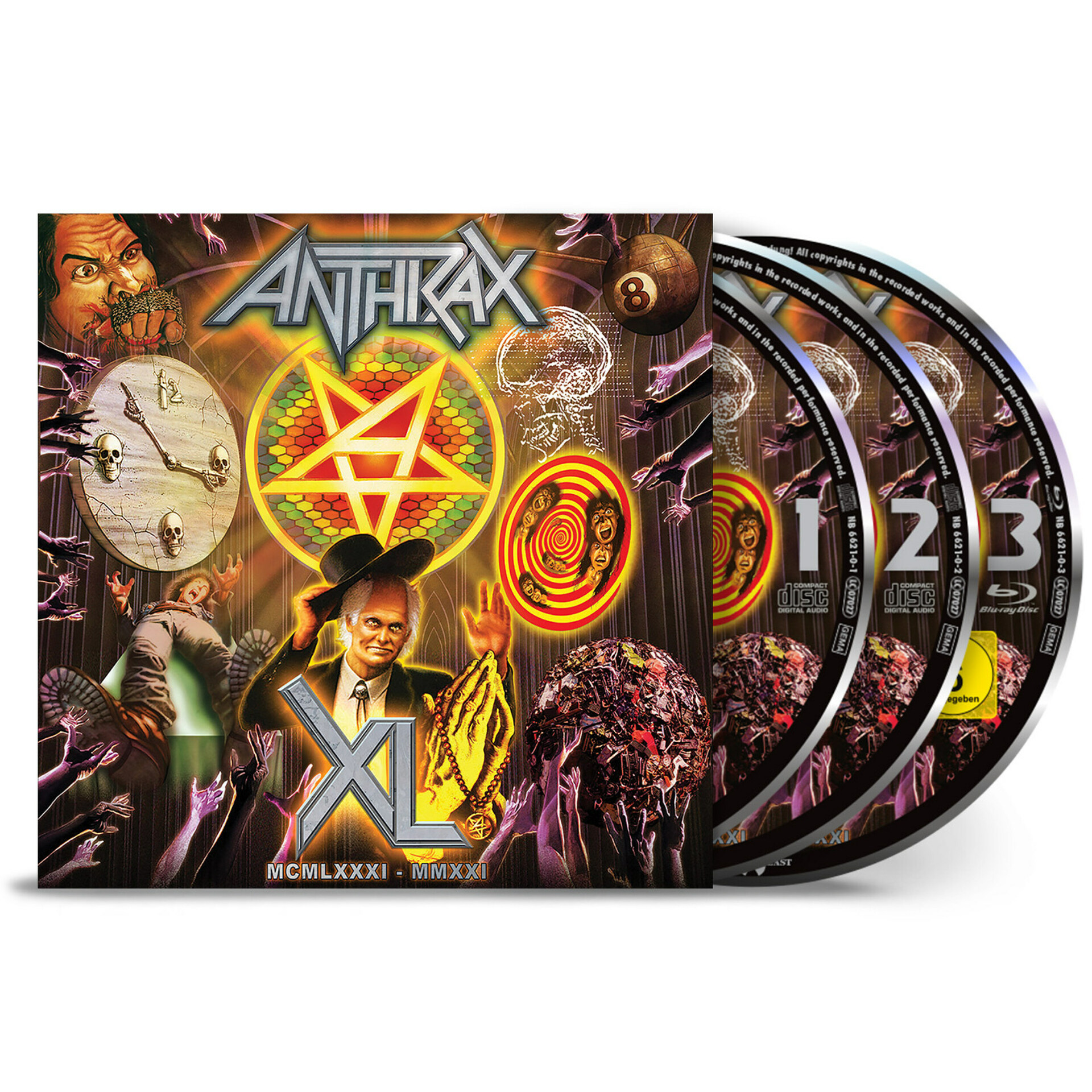 ANTHRAX · XL | 2CDBLURAY (Thrash Metal CDs)