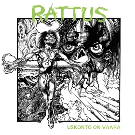 RATTUS · Uskonto on vaara | BLACK LP (Hardcore Vinyl) · Picture 1