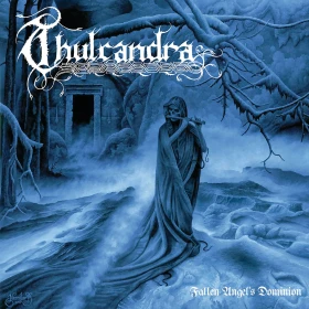 THULCANDRA · Fallen Angel's Dominion | WHITE BLUE BLACK MARBLED LP (Black Metal Vinyl) · Picture 1