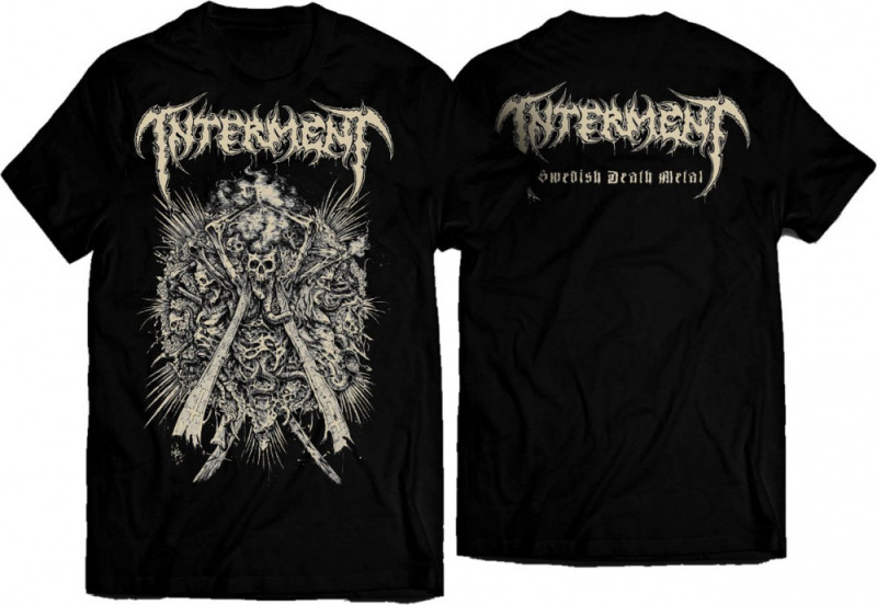INTERMENT - Swedish Death Metal T-Shirt · TS-L INTERMENT - Swedish Death Metal T-Shirt · TS-L (Death Metal Clothes)