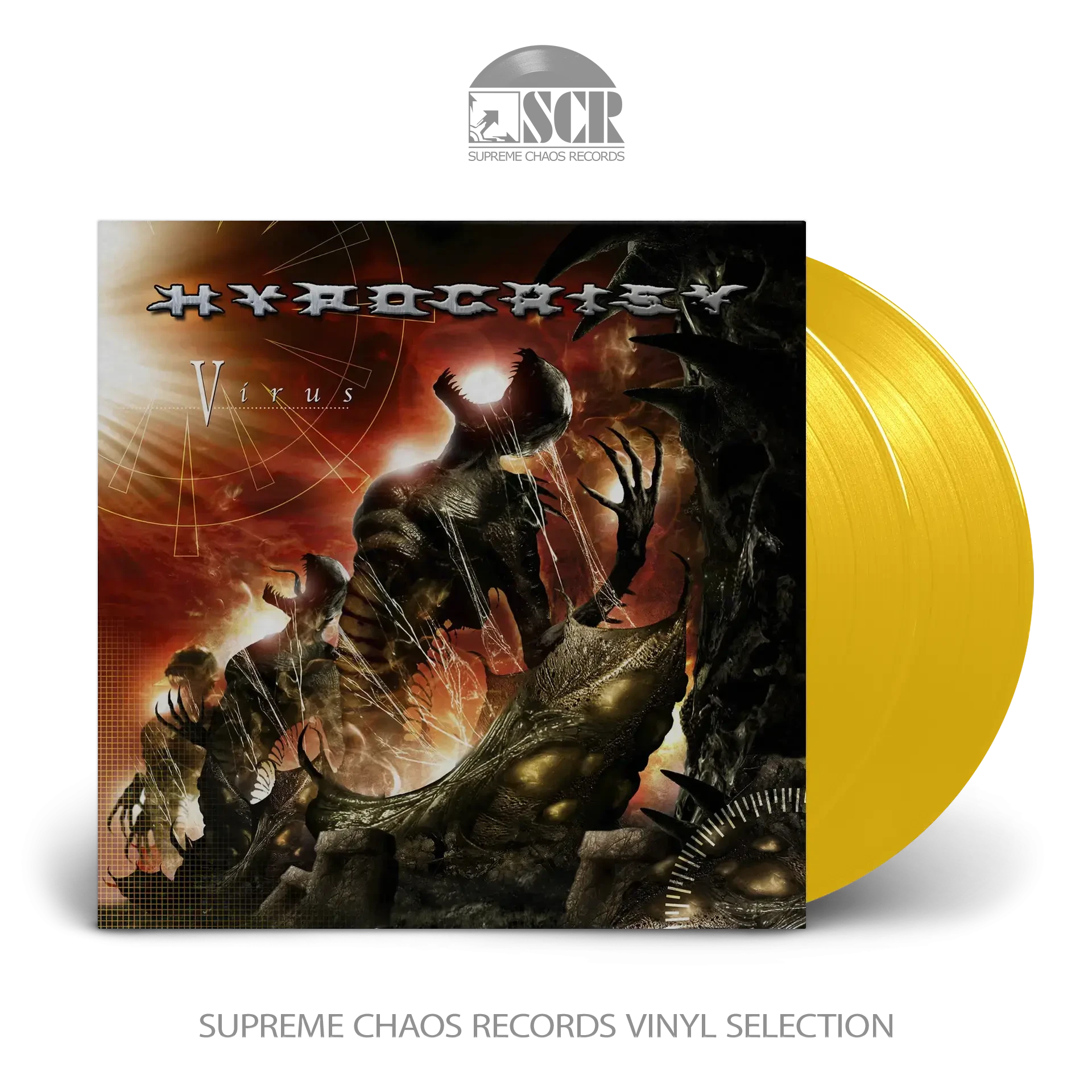 HYPOCRISY · Virus (20th Anniversary) | RED GOLD 2LP (Death Metal Vinyl)