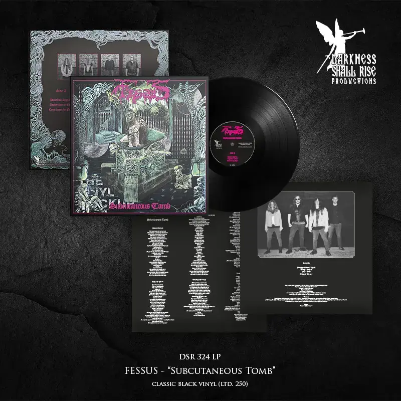 FESSUS · Subcutaneous Tomb | BLACK LP (Death Metal Vinyl) · Picture 2