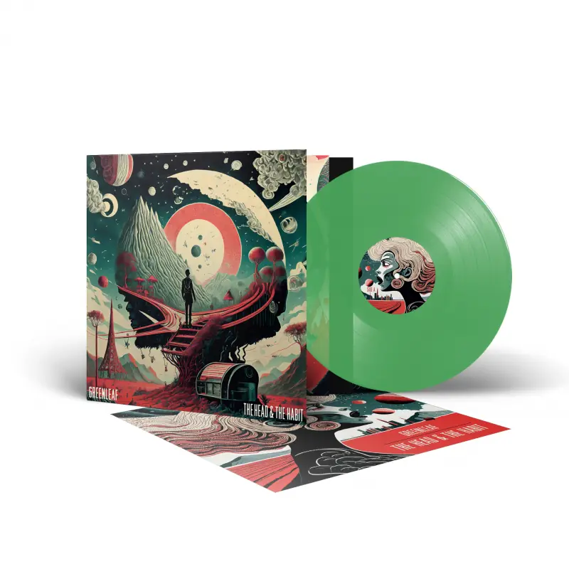 GREENLEAF · The Head & The Habit | GREEN TRANSPARENT LP (Stoner Rock Vinyl)