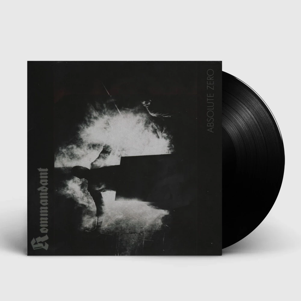 KOMMANDANT / ABSENTIA LUNAE · Split | BLACK 7" EP (Black Metal Vinyl)
